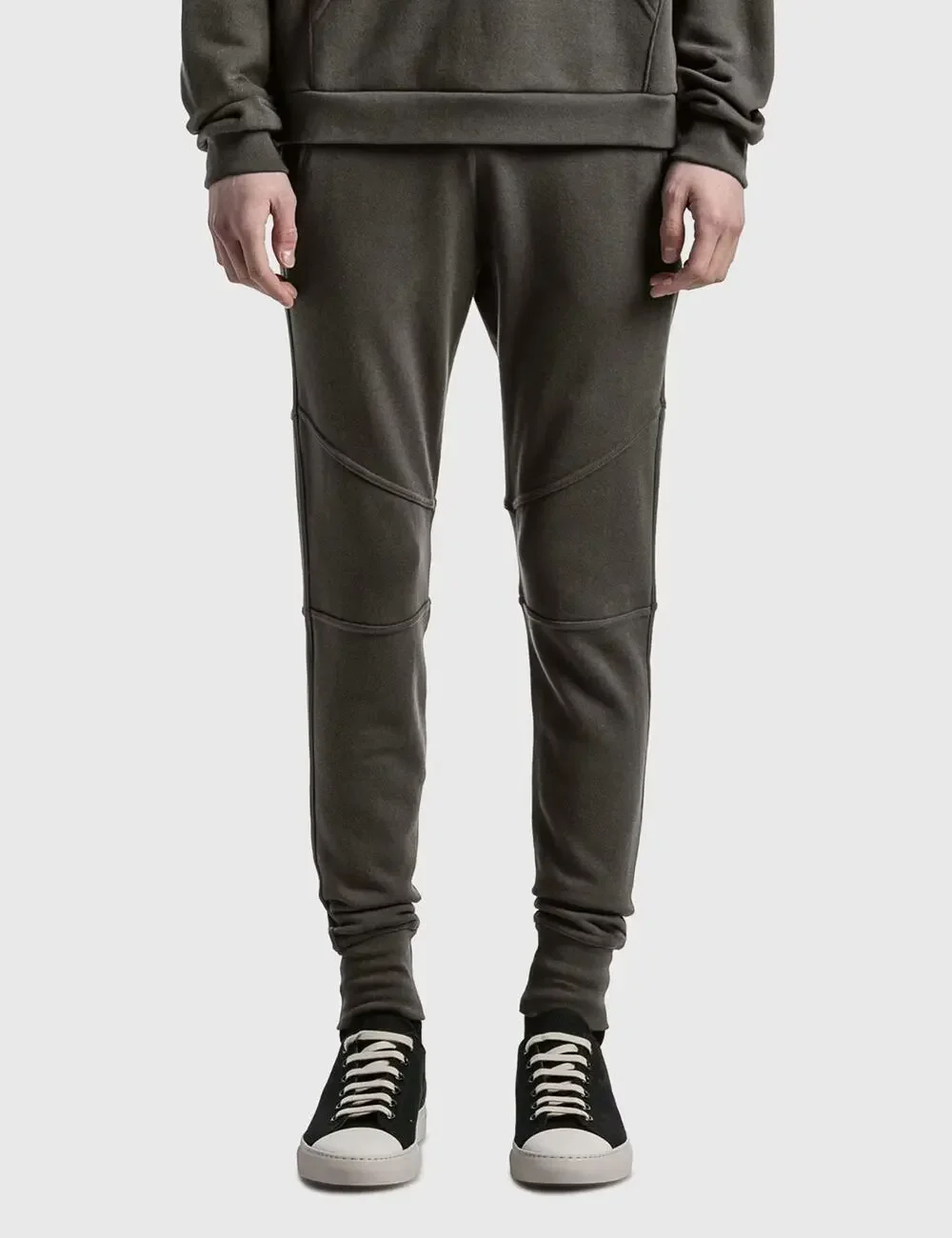 John Elliott Escobar Sweatpants Slim Fit Tapered Leg Joggers Charcoal Gray Large
